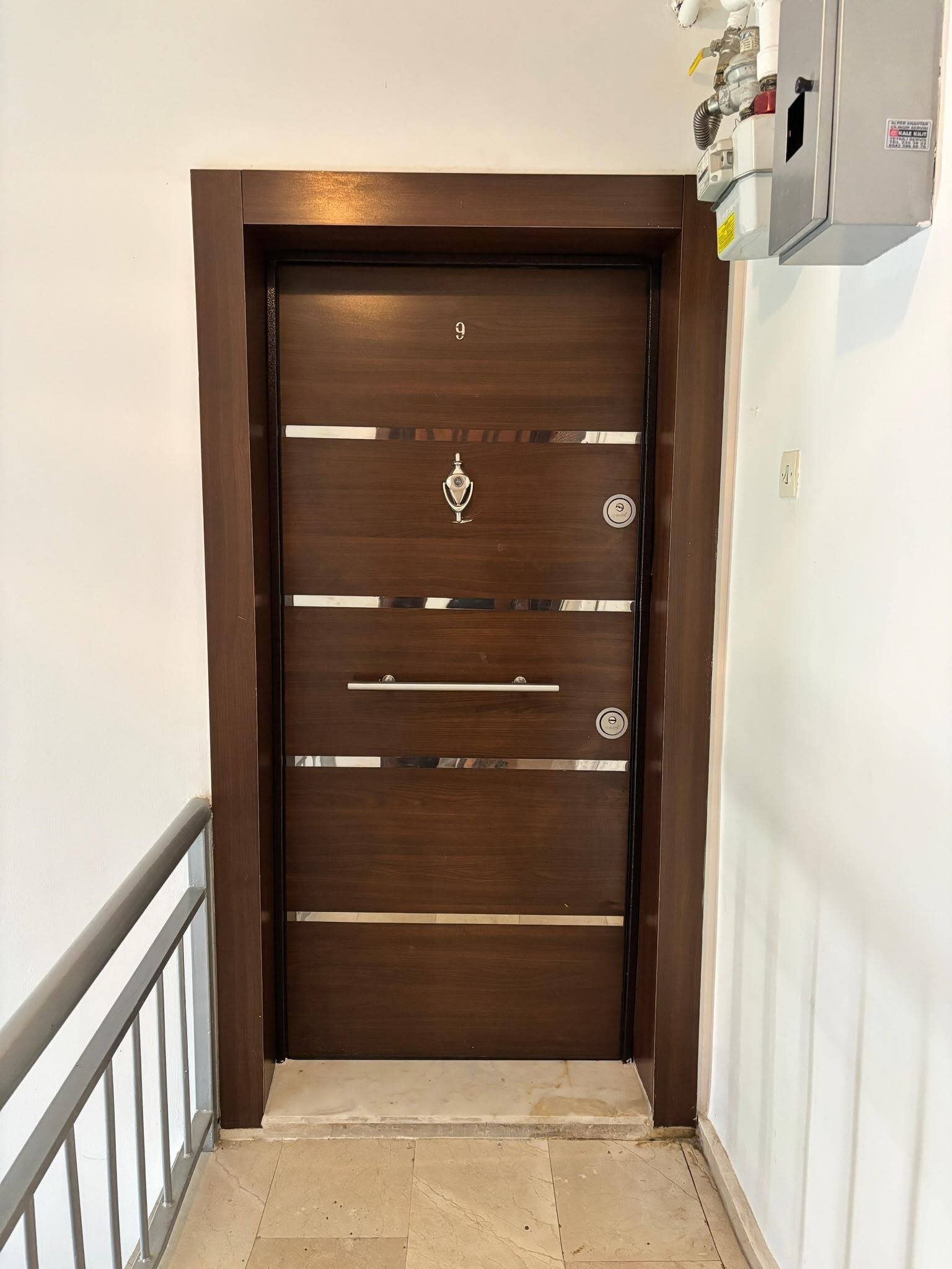 Çayyolu Konutkent Hayal Sitesi'nde En Üst Kat, Doğa Manzaralı 100 m² Satılık Daire, Çelik kapı