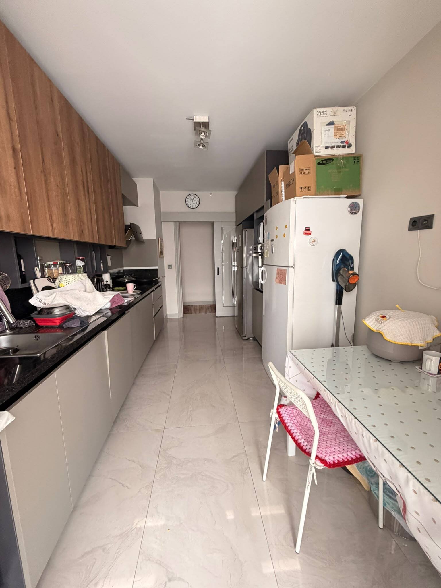 Referans Ankara'da Muhteşem Manzaralı 24. Kat 3+1 Tam Donatılı Lüks Daire, Mutfak