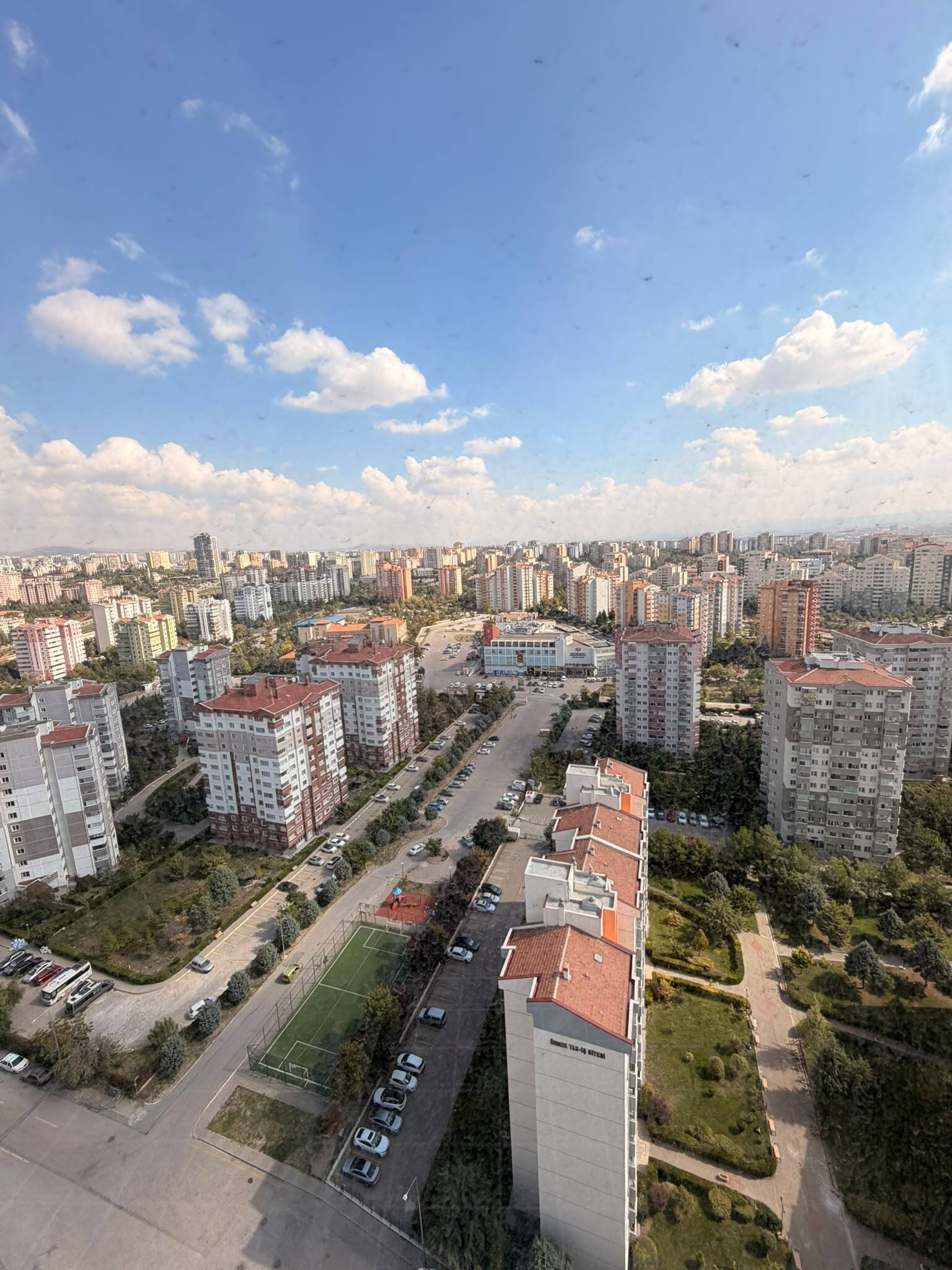 Referans Ankara'da Muhteşem Manzaralı 24. Kat 3+1 Tam Donatılı Lüks Daire, 24. kattan panoramik Ankara manzarası