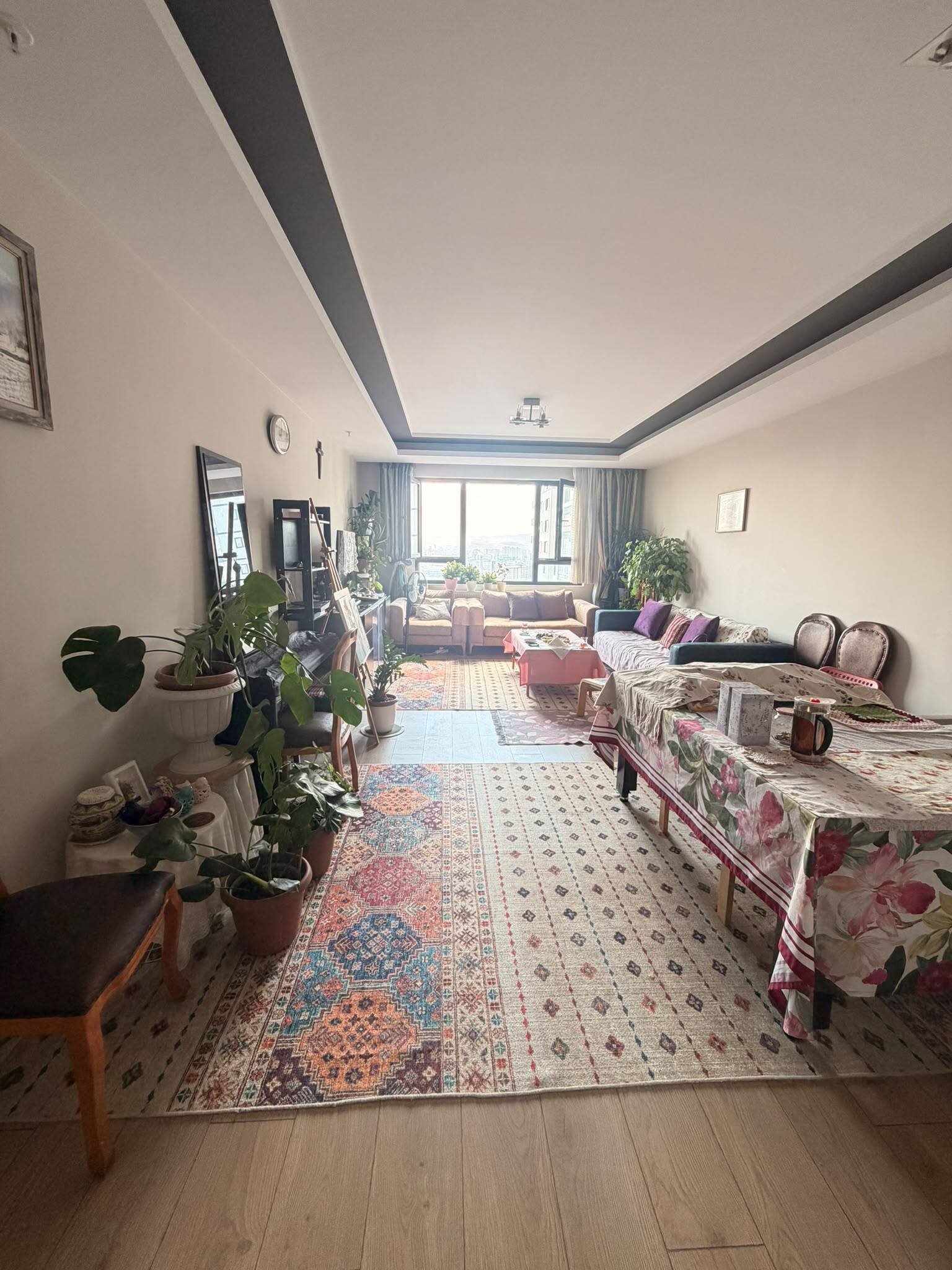 Referans Ankara'da Muhteşem Manzaralı 24. Kat 3+1 Tam Donatılı Lüks Daire, Salon